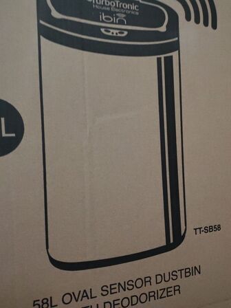 Affaldsspand med sensor. 