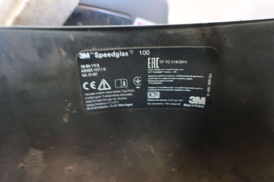 2 stk. svejsemasker bl.a. SPEEDGLAS 3M m.fl.