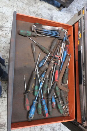 Værktøjsvogn BETA med div. Værktøj