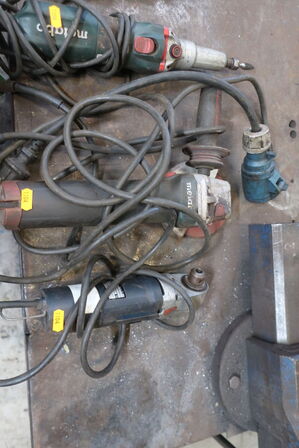 4 stk. håndværktøj METABO m.fl.