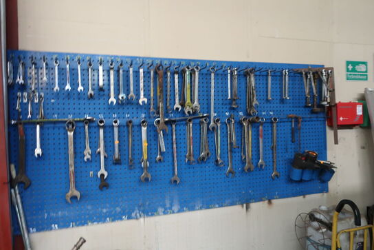 Værktøjstavle med div. Værktøj