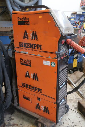 Svejseværk KEMPPI Pro 4200 Evolution med trådboks KEMPPI ProMig 530