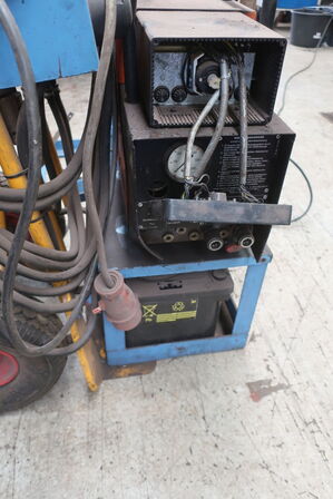 Sækkevogn med indhold