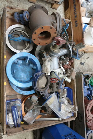 Palle med div. Varelager