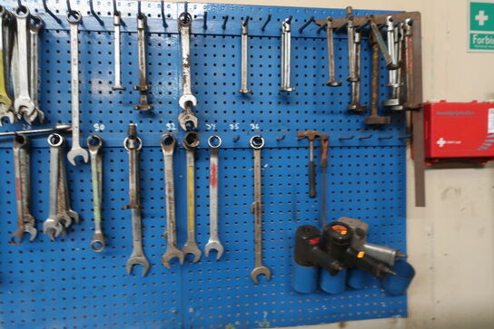 Værktøjstavle med div. Værktøj