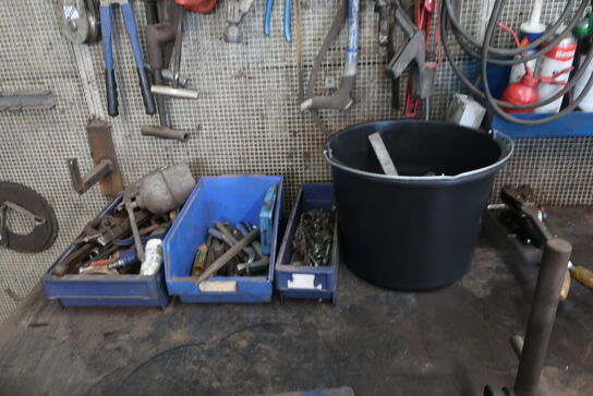 Div. Værktøj, svejsetænger m.m.