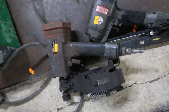 2 stk. trykluftværktøj SENCO, PASLODE