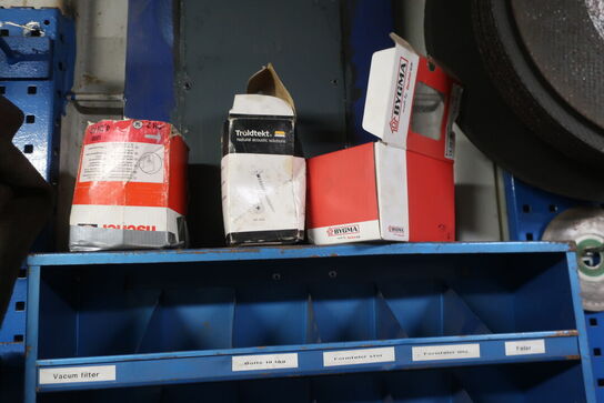 Sortimentsreol med indhold