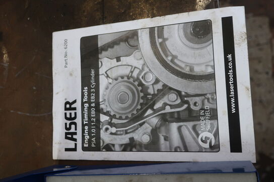 2 stk. værktøjssæt LASER