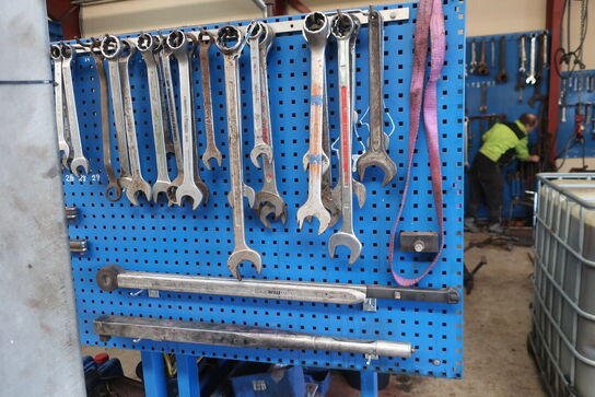 Værktøjstavle med div. værktøj