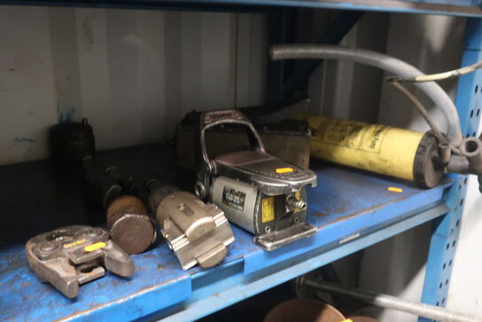 Hydraulisk håndpumpe m.m.