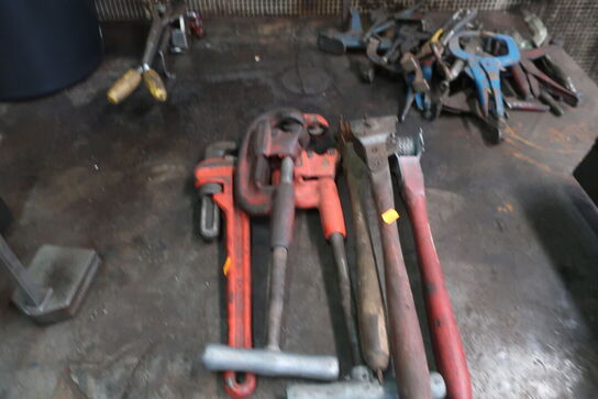 Div. Værktøj, svejsetænger m.m.