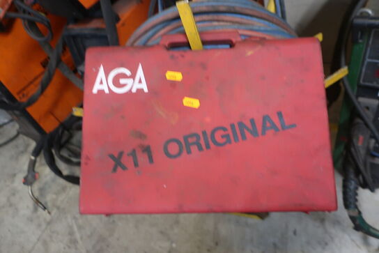 Skærebrændersæt med vogn