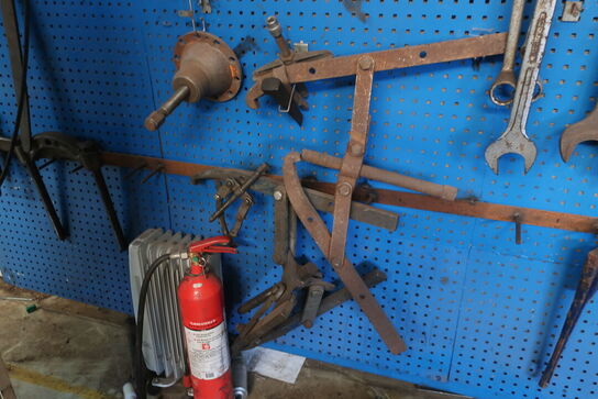 Værktøjstavle med div. værktøj