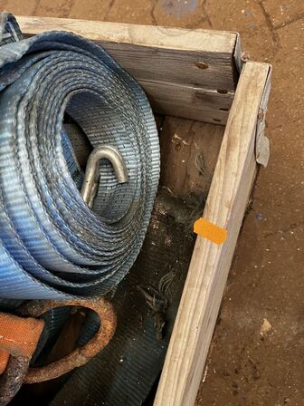 Palle med løftestroppe