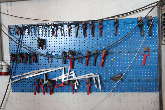 Værktøjstavle med div. Værktøj