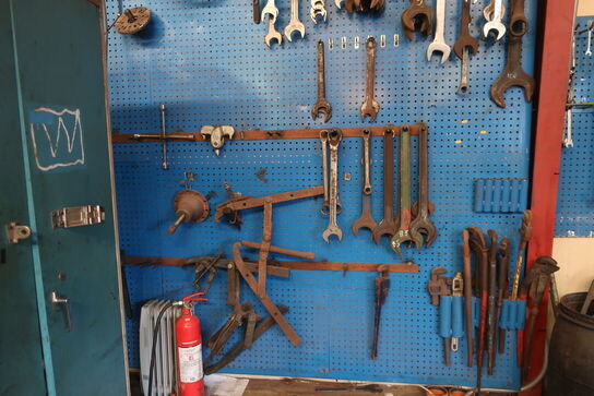 Værktøjstavle med div. værktøj