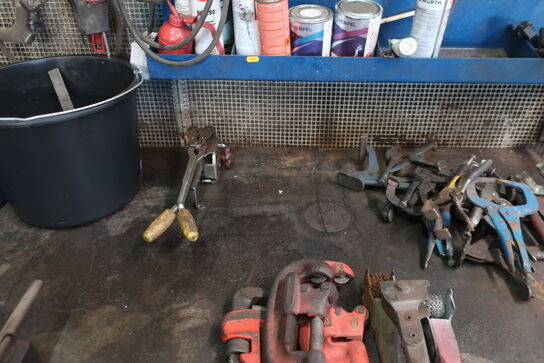 Div. Værktøj, svejsetænger m.m.