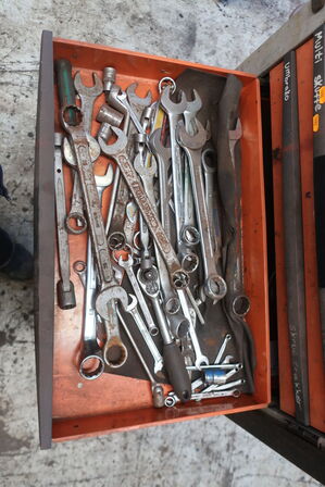 Værktøjsvogn BETA med div. Værktøj