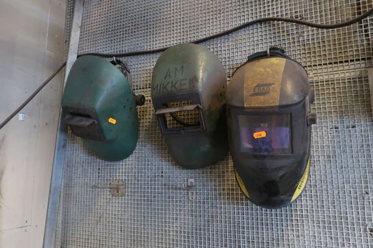 Div. Svejsemasker bl.a. ESAB m.fl.