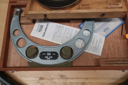 3 stk. mikrometerskruer TESA m.fl.