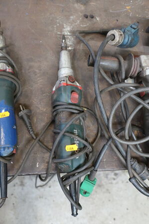 4 stk. håndværktøj METABO m.fl.