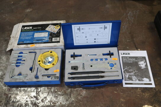 2 stk. værktøjssæt LASER
