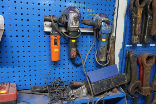 Div. Akku håndværktøj, batterier, ladere m.m.