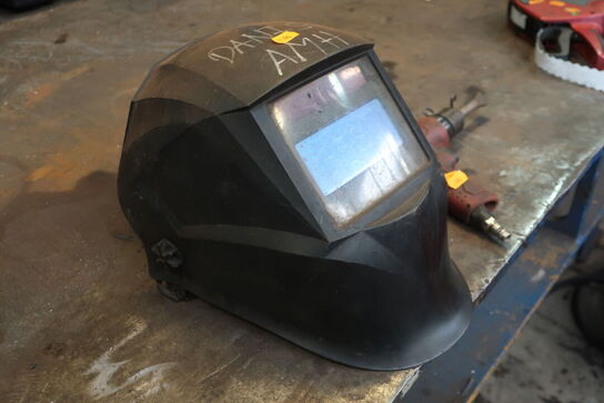 Svejsemaske samt trykluftværktøj