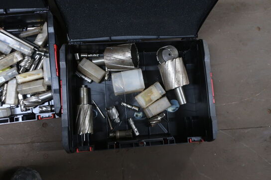 Magnetboremaskine ALFRA samt div. Bor