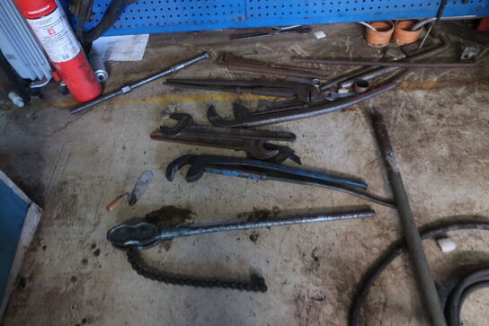 Værktøjstavle med div. værktøj