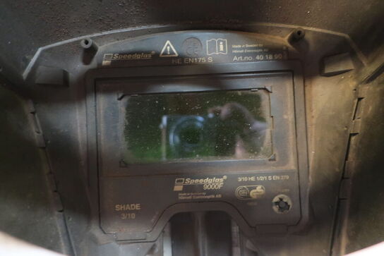 2 stk. svejsemasker bl.a. SPEEDGLAS 3M m.fl.