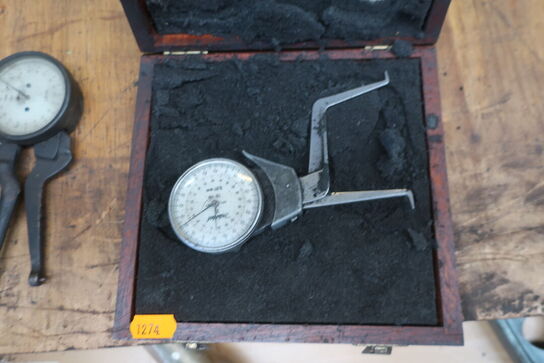 2 stk. tykkelsesmålere INTERTEST