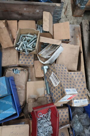 Palle med div. Varelager