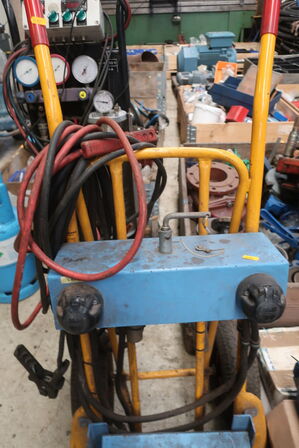 Sækkevogn med startkabler