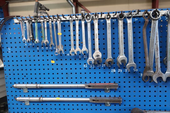 Værktøjstavle med div. værktøj