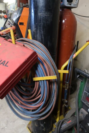 Skærebrændersæt med vogn