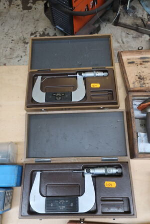 2 stk. mikrometerskruer TESA