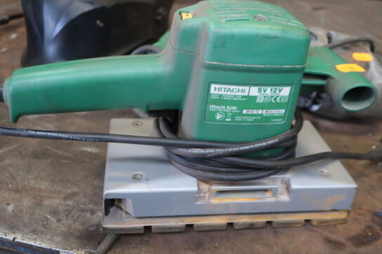 2 stk. håndværktøj HITACHI SV 12 V m.fl.