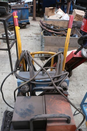 Sækkevogn med indhold