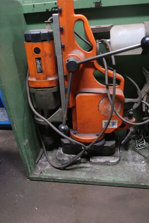 Magnetboremaskine ALFRA samt div. Bor