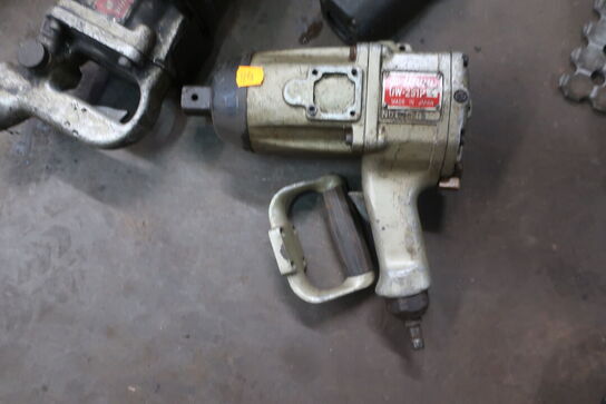 3 stk. trykluft slagnøgler URYU m.fl.