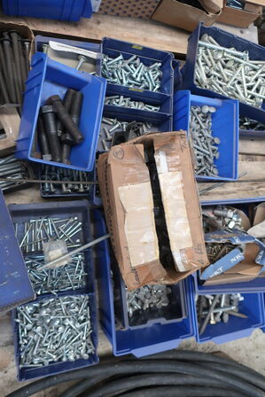 Palle med div. Varelager