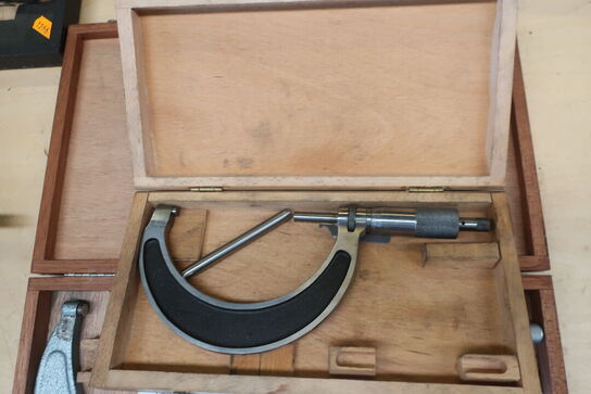 3 stk. mikrometerskruer TESA m.fl.