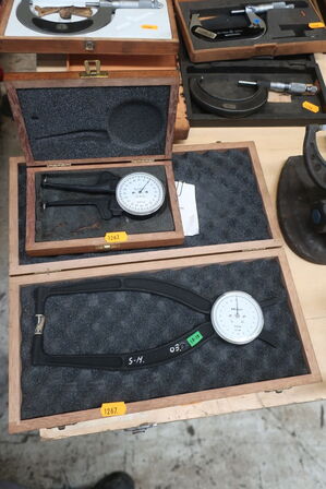 2 stk. tykkelsesmålere MITUTOYO