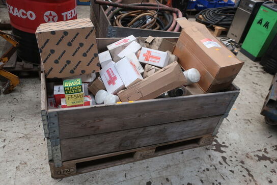 Palle med div. Varelager