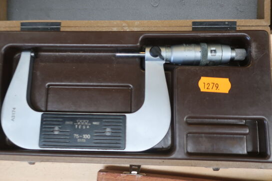 2 stk. mikrometerskruer TESA