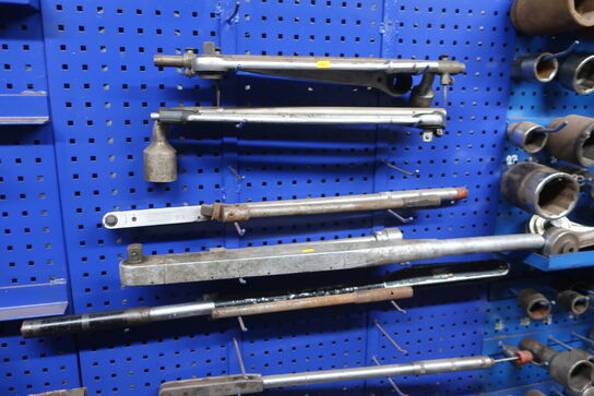 Div. Løftestænger, topnøgler, momentnøgler m.m.