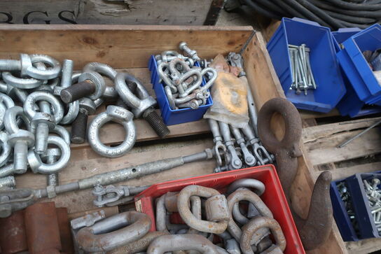 Palle med div. Varelager