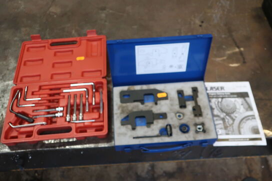 2 stk. værktøjssæt LASER